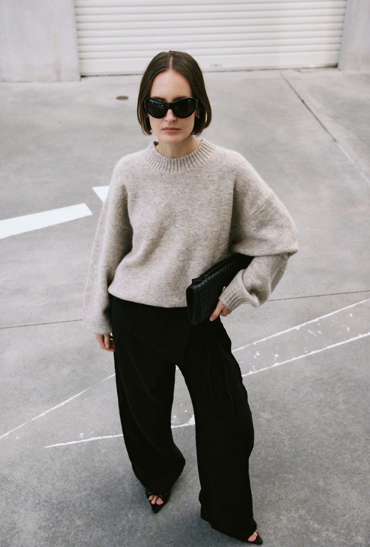 Classic Knit - Brown Melange
